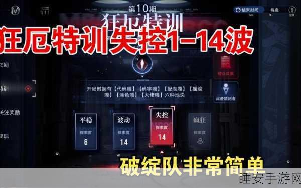 无期迷途破碎防线深度剖析,策略与技巧助你征服高难关卡