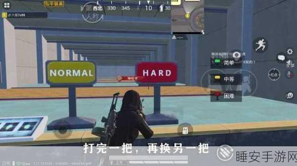和平精英特训岛室内靶场枪械指南,高手推荐,精准制胜
