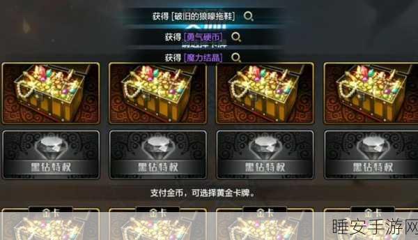 DNF手游冒险团金库全解析,存储、共享与增值的秘密