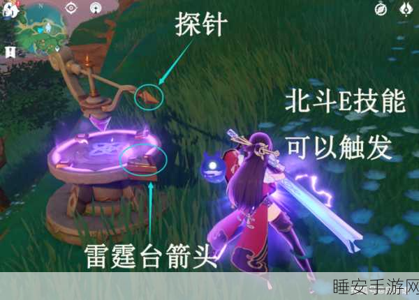 原神稻妻区域雷霆探针全攻略,揭秘解密步骤与高效技巧