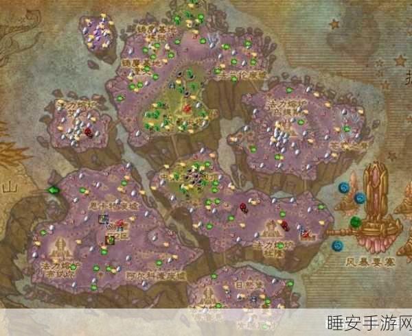 魔兽世界手游版北风苔原探险全攻略,解锁隐藏宝藏与稀有怪物位置