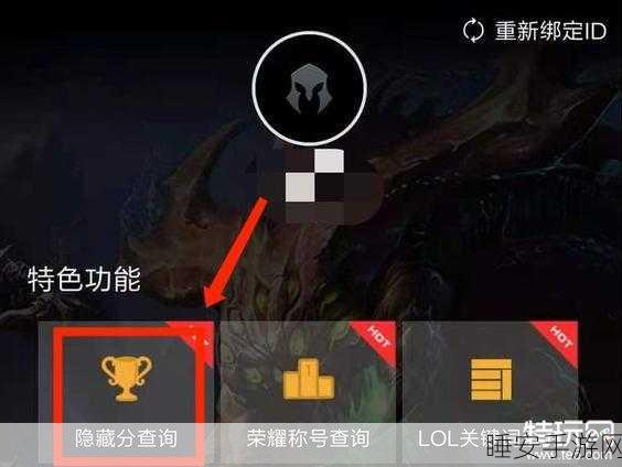 揭秘LOL隐藏分查询秘籍,精准掌握你的游戏实力