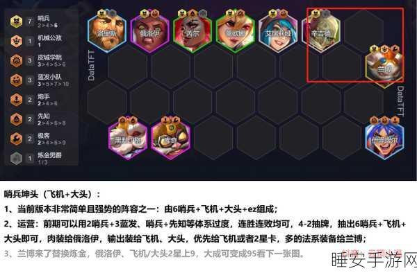 云顶之弈攻略,揭秘光明哨兵合成秘籍与实战技巧