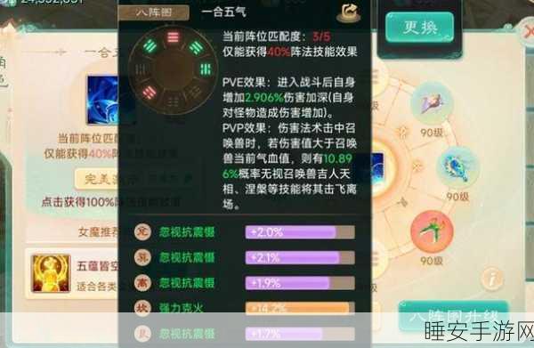 大话西游手游,女魔兰心套装深度解析与实战评测
