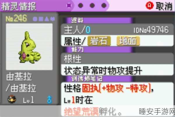 口袋妖怪新篇,探索漆黑魅影中的蛇纹熊传奇
