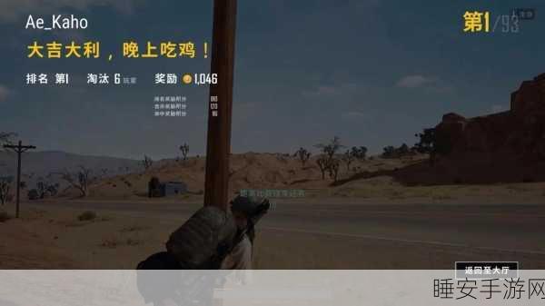 绝地求生刺激战场,上分秘籍大公开,助你快速登顶排行榜