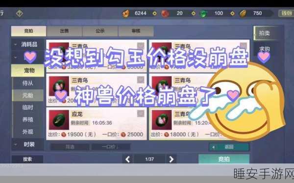 妄想山海,揭秘脊背龙勾玉价值与市场行情