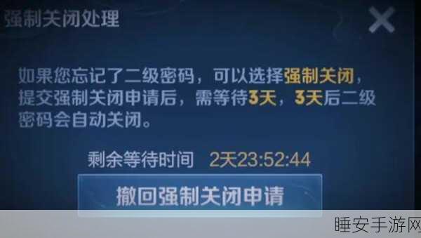 王者荣耀二级密码设置指南,保护你的游戏资产安全