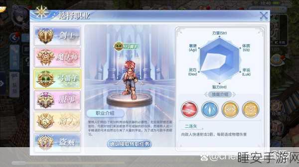 仙境传说RO,弓箭手技能加点全攻略,助你守护永恒的爱!