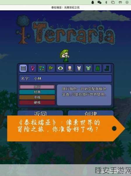 泰拉瑞亚新手开荒宝典,从零打造传奇冒险之旅