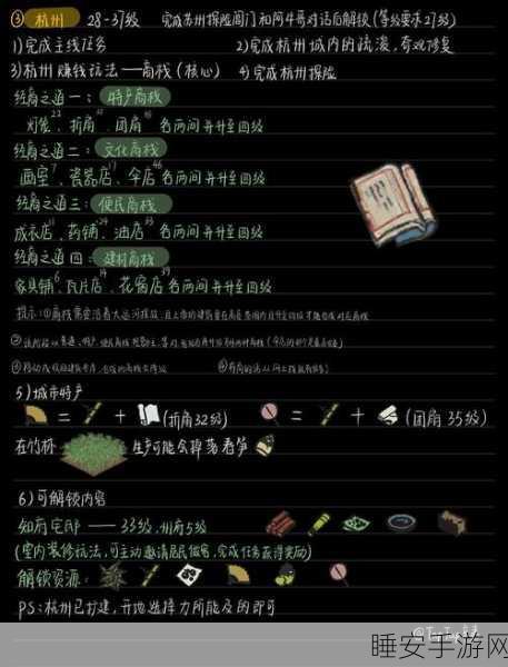 江南百景图开荒宝典,揭秘资源速刷技巧,打造繁荣城镇的秘诀