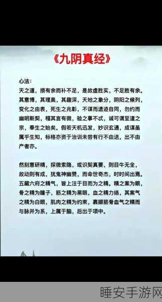 揭秘九阴真经江湖豪侠,侠义值门槛与玩法深度解析