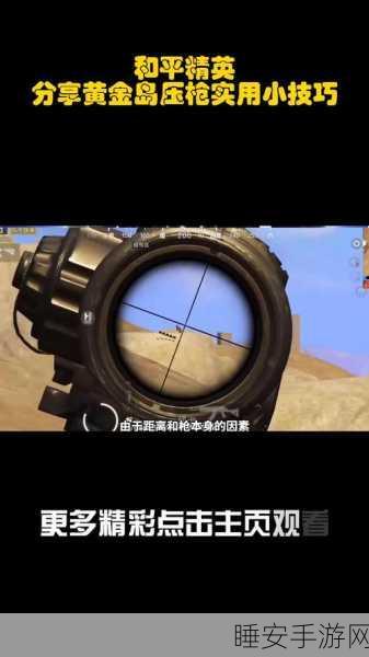 和平精英高手进阶,掌握这些对枪技巧,让你战场无敌!