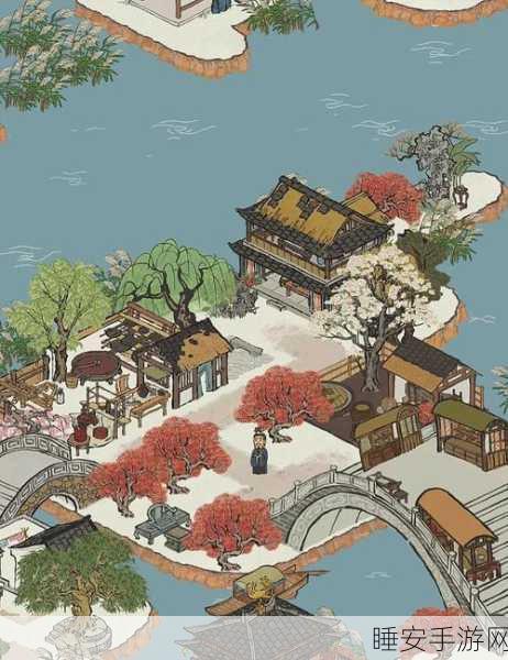 手游江南百景图深度解析,桂花树作用与属性全揭秘
