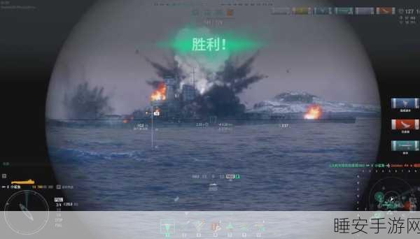 战舰世界,揭秘侦查伤害计算的精密艺术,助你称霸海域