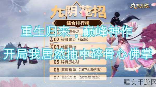 手游九阴真经满级攻略大揭秘,风雨江湖路,满级非梦