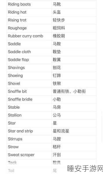 诺亚之心马术大师养成,解锁高品质马匹育种秘籍
