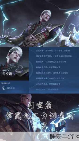 王者荣耀英雄揭秘,司空震配音大师究竟是谁?