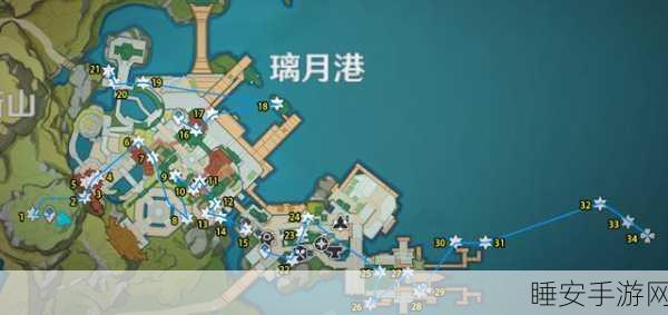 璃月仙境揭秘,原神璃月假山全探索攻略与珍稀宝箱位置指南