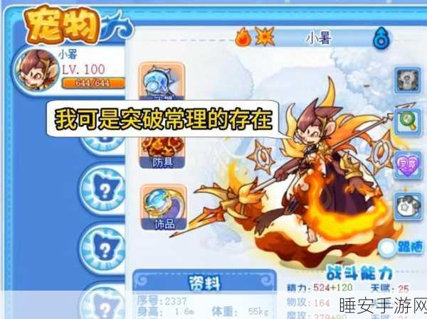 洛克王国,火刺眼蜥蜴高效练级攻略与鉴定秘籍