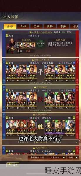 三国志·战略版炉火纯青,解锁顶尖战局的必备条件与战术深度解析