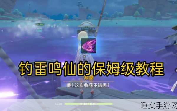 原神雷鸣仙垂钓攻略,鱼饵选择与位置分布大揭秘