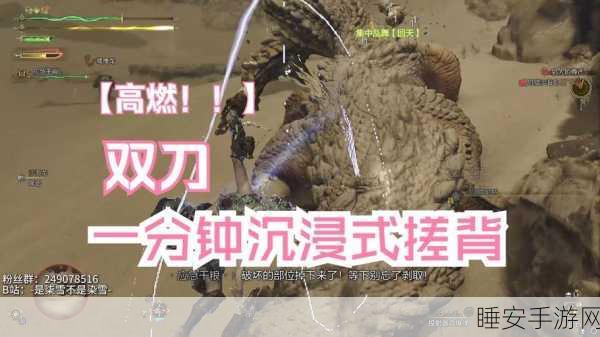 怪物猎人P3深度解析,双刀鬼人强化状态下乱舞之谜
