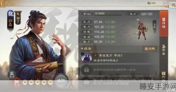 三国志战棋版深度攻略,A级战法拆技精选与实战运用