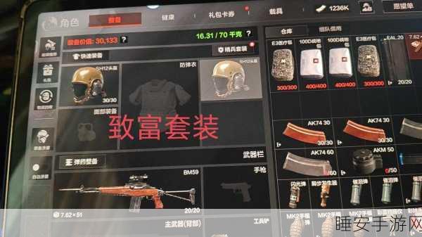 莫辛纳甘在暗区突围中的倍镜装配秘籍,精准打击,制霸战场