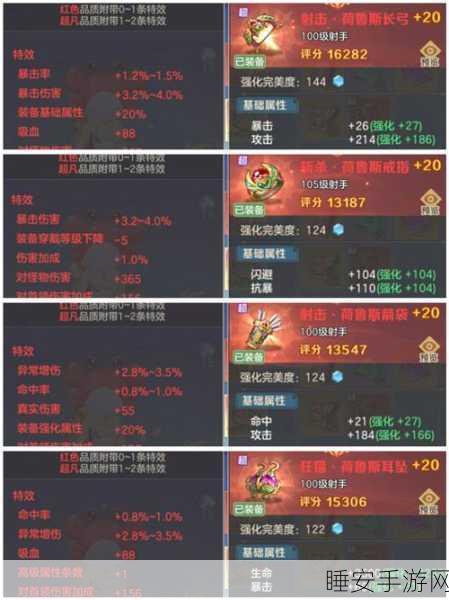 云上城之歌终结者符文搭配攻略，高效组合策略与实战运用详解