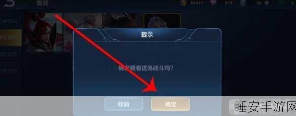 王者荣耀观战功能全解析，如何观战好友精彩对决？