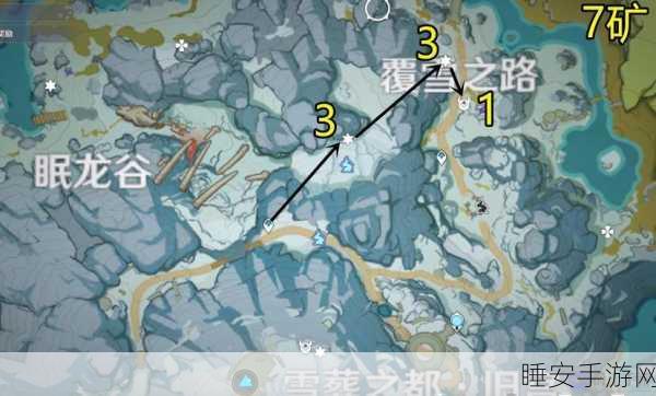 原神星银矿石采集秘籍，解锁龙脊雪山无尽宝藏，无门槛攻略大放送