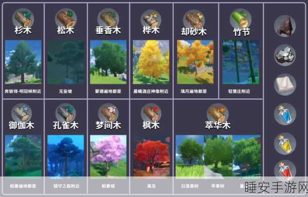 原神松木围栏图纸获取秘籍，打造家园卸力神器全解析