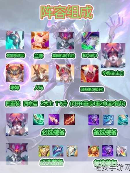 云顶之弈高手进阶，辛德拉装备搭配与实战策略全解析