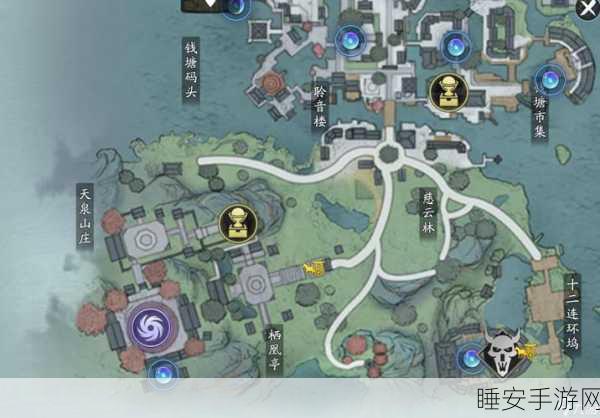 天涯明月刀手游，探寻茶叶位置坐标，解锁茶道新乐趣