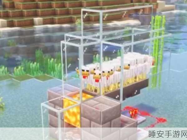 迷你世界攻略，打造高效全自动烤鸡场，轻松享受美食盛宴