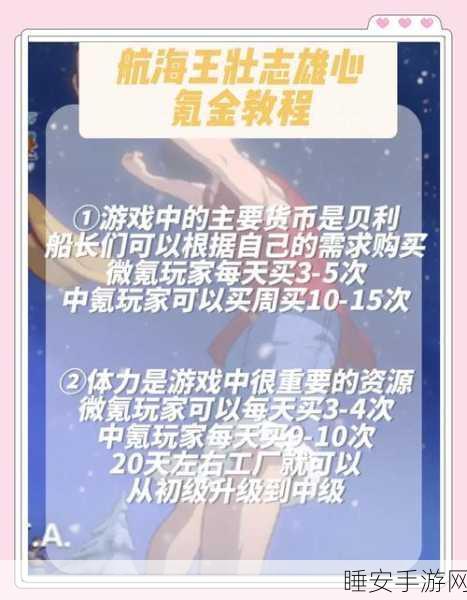 黎明之海氪金指南,高效投入资源,助力航海霸主地位攻略