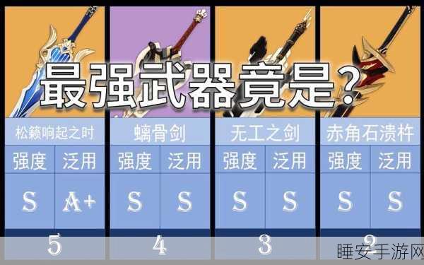 原神双手剑原配获取攻略,解锁强力武器的秘密途径