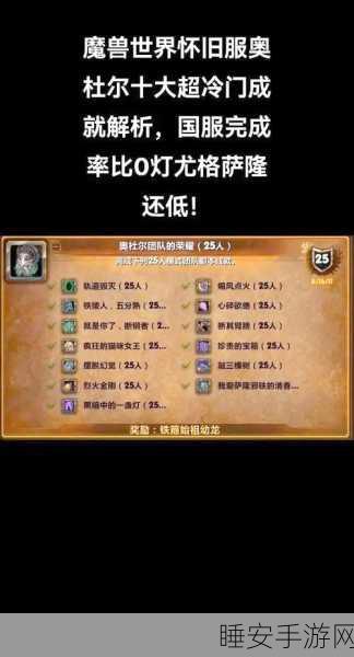 怀旧服挑战再现!魔兽世界MC门任务全攻略揭秘