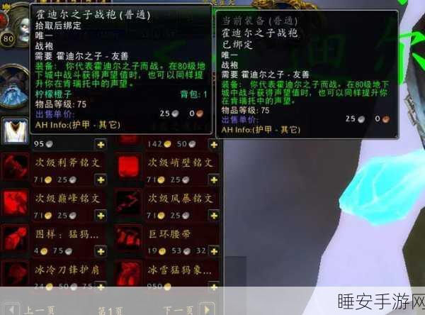 揭秘霍迪尔之子：掌握雷电之力，成就魔兽世界巅峰声望