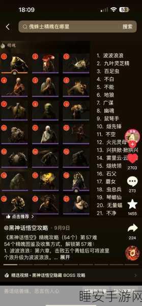 黑神话,悟空精魄收集秘籍,波里个浪全攻略解锁