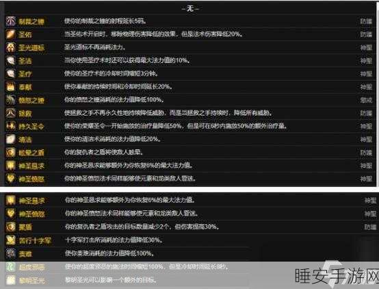 WLK圣骑士小雕文深度剖析，解锁战斗潜能与专属技巧