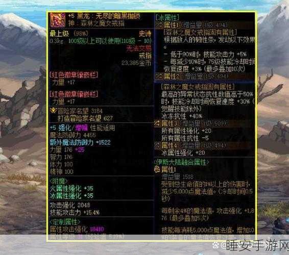 DNF珍稀首饰大揭秘，传说中的幻影之心惊现于世！