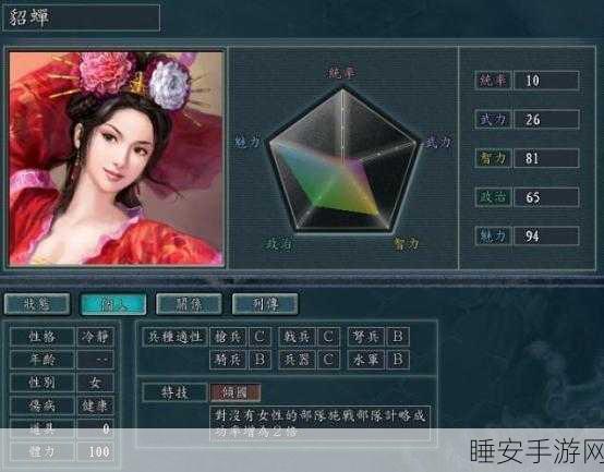 三国志11四大最强女武将,武比吕布智若孔明,谁说女子不如男?