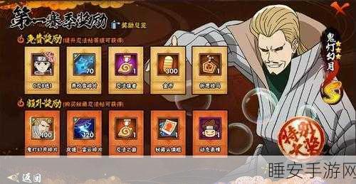 火影手游2025忍法帖大揭秘,巅峰忍者激战,争夺忍界最强称号!