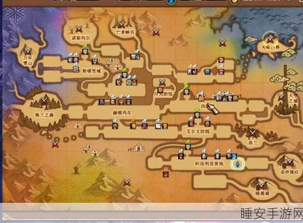 DNF手游老玩家回忆录，60版本经典地图重现，重温昔日热血岁月