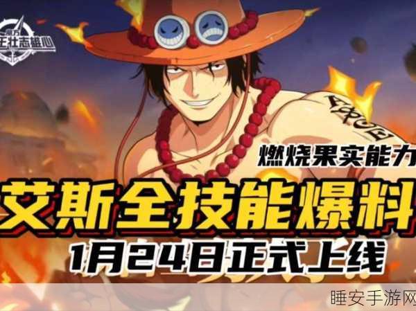 航海王热血航线,艾斯加点全攻略,技能爆发与生存并重!