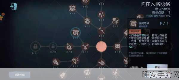 第五人格监管者天赋搭配攻略,人格特质与天赋技能完美组合