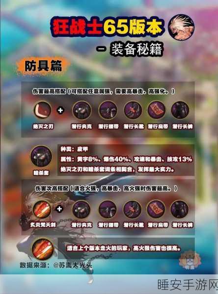 DNF手游狂战士终极毕业武器揭秘,打造无敌战神的利刃