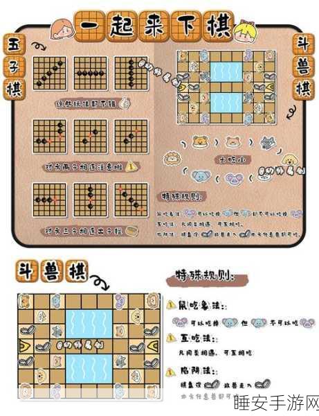 五子棋童趣大挑战,图文并茂教学儿童规则,开启智慧对决